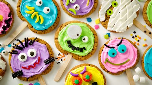 Monster Cookie Pops