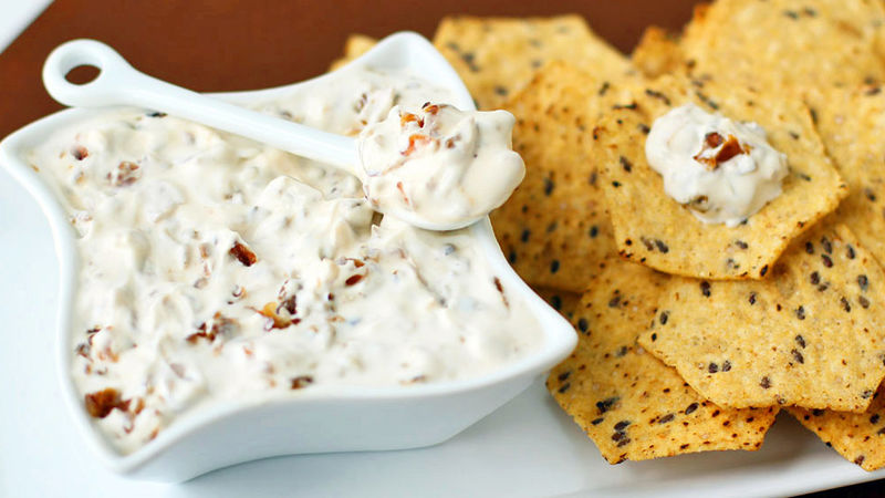 slow cooker french onion dip recipe bettycrocker com