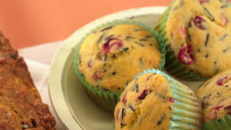 Wild Rice-Corn Muffins