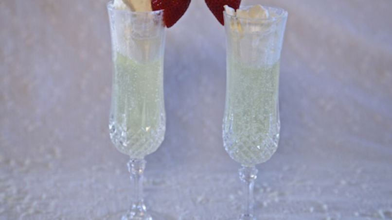 Creamy Champagne Punch