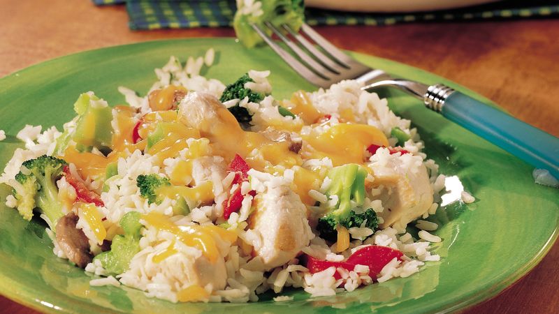Chicken Rice Skillet