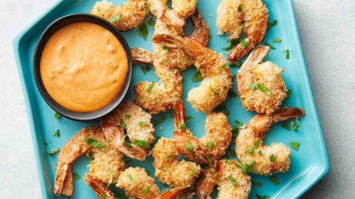 Air Fryer Asian Shrimp with Yum Yum Sauce-image