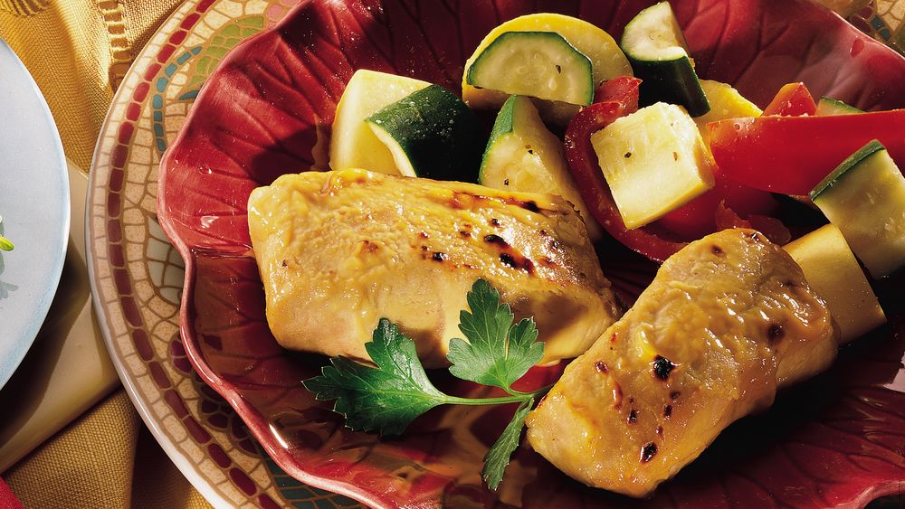 Honey Dijon Turkey Medallions recipe from