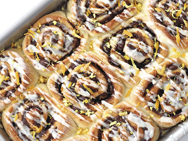 Chocolate Orange Cinnamon Rolls