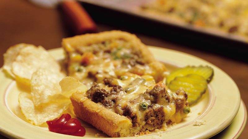 Big-Batch Cheeseburger Bake