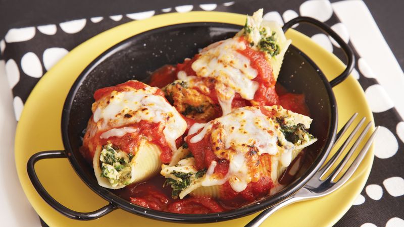 Spooky Stuffed Shells
