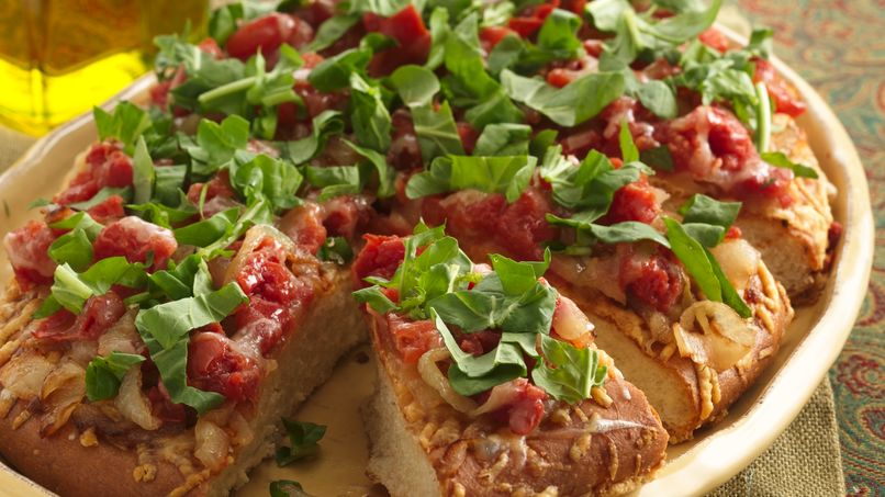 Focaccia de Cebolla y Tomate Caramelizados