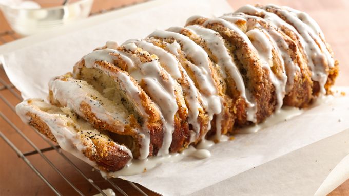 Lemon-Poppy Seed Pull-Apart Bread