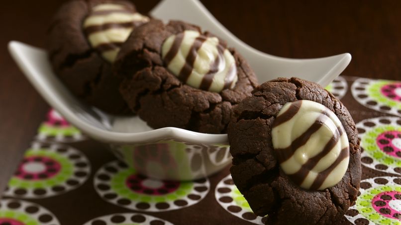 Galletas con Fudge de Chocolate
