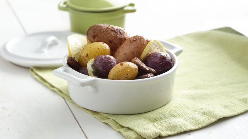 Papas Bravas with Lemon and Garlic Confit