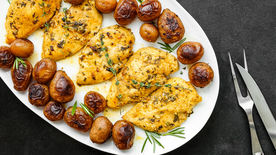 Herb-Roasted Chicken and Potatoes