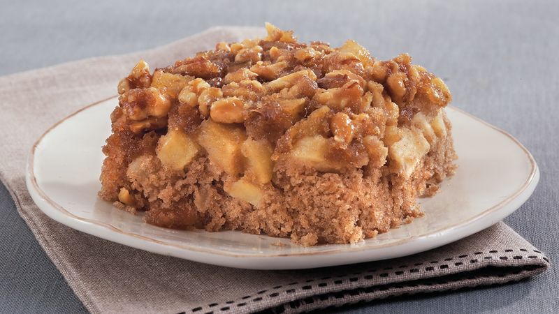 Upside Down Apple Spice Cake Recipe Bettycrocker Com