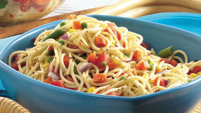 Ensalada de confeti de pasta