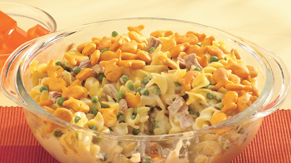 tuna alfredo casserole