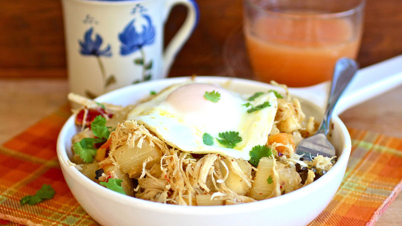 Turkey and Yucca Hash