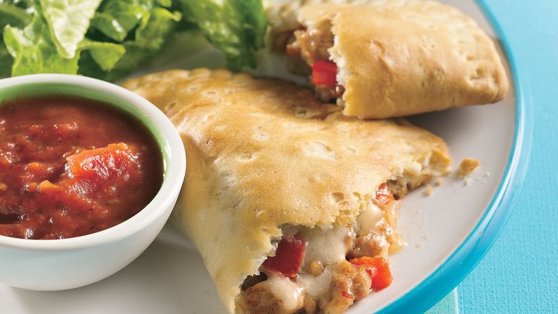 sausage calzone