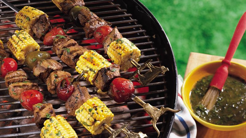 Southwest Steak Kabobs Recipe Pillsbury Com