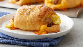 Sausage, Egg and Cheese Breakfast Roll-Ups