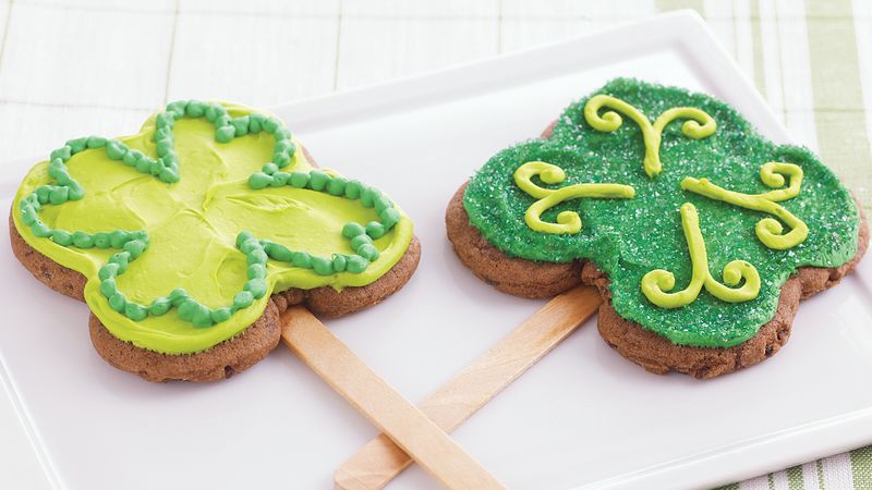 Clover Cookie Pops | Decadent St. Patrick’s Day Cookies You'll Love