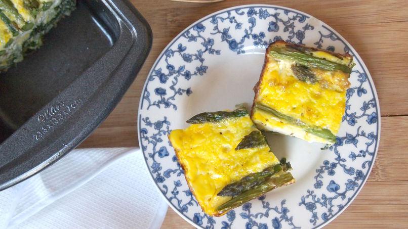 Frittata de Acelga y Espárrago