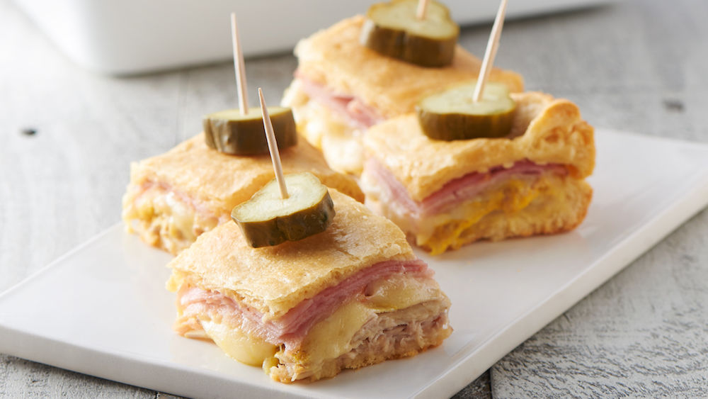 Cubano Crescent Squares Recipe - Pillsbury.com
