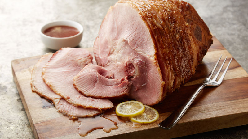 christmas spiral ham