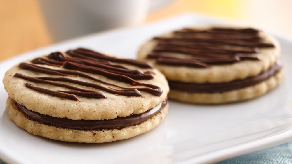 Chocolate Hazelnut Sandwich Cookies recipe from