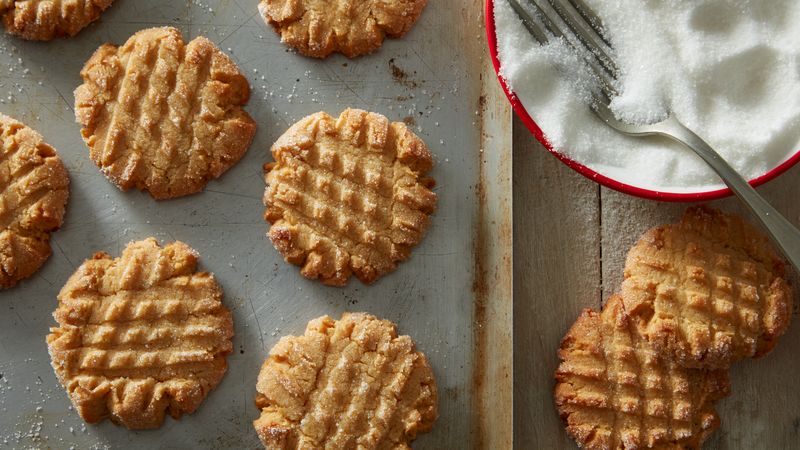 Cake Mix Peanut Butter Cookies