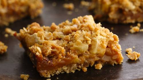 Caramel Apple Bars Recipe