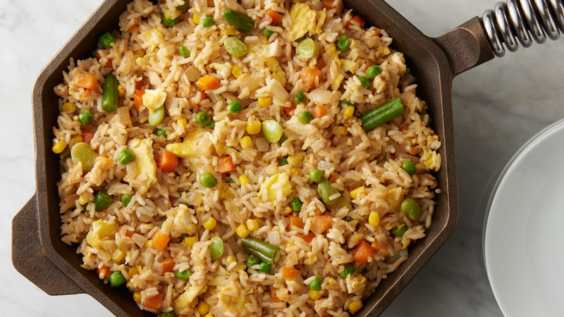 Vegetable Fried Rice Recipe Tablespoon Com