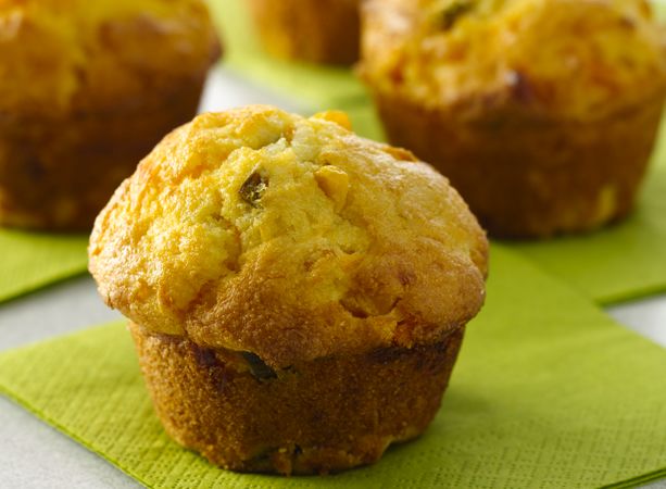 Jalapeño Cheese Corn Muffins