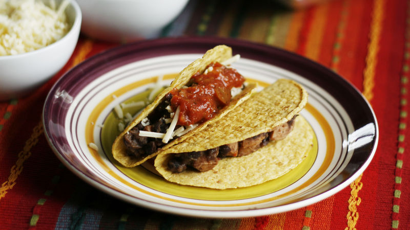 Black Bean and Sausage Tacos