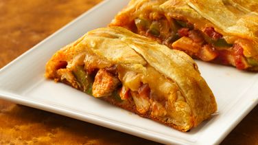 Chicken Fajita Crescent Braid