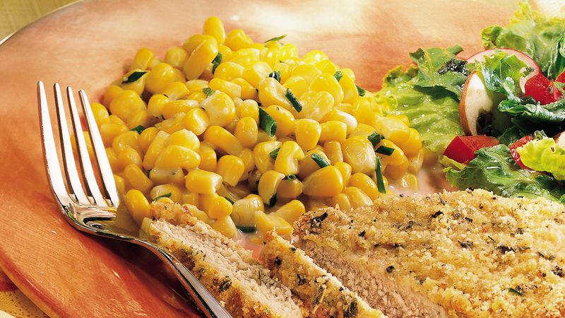 Creamy Corn with Chives