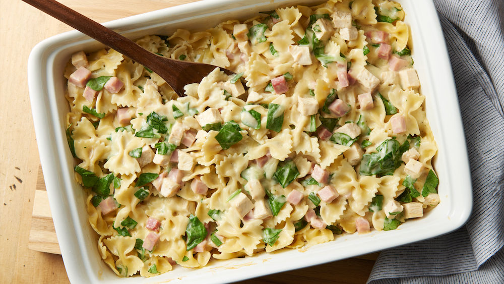 Chicken Cordon Bleu Pasta Bake recipe from