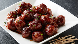 Sweet Brown Sugar BBQ Meatballs