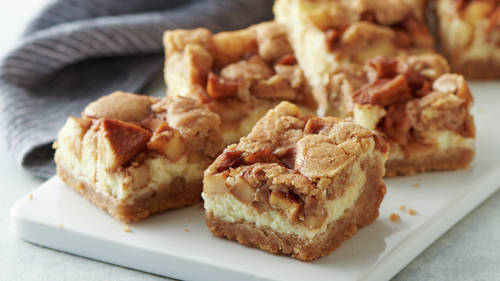 Snickerdoodle-Apple Cream Cheese Bars-image