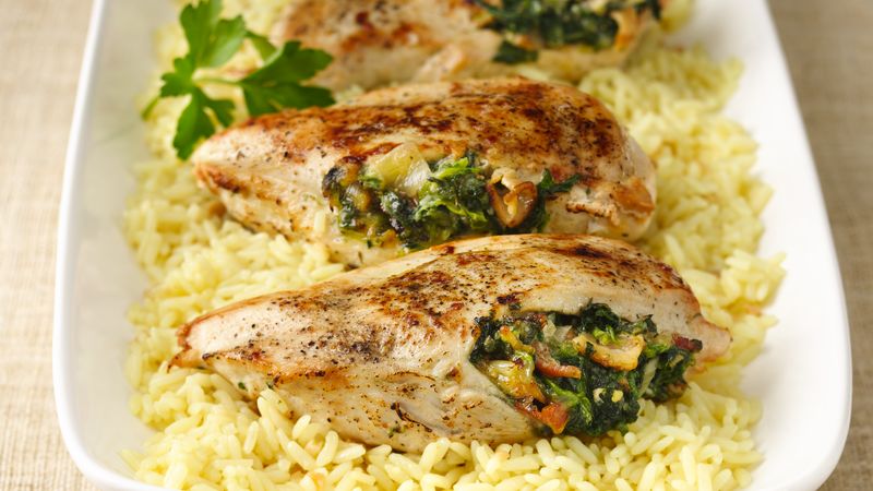 stuffed chicken breast recipes quick