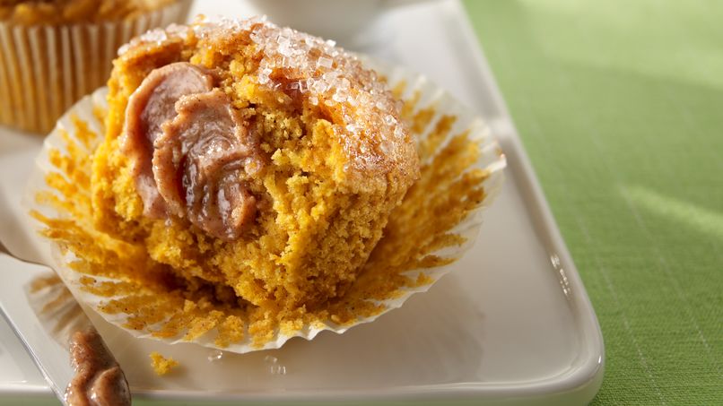Muffins Burbujeantes de Calabaza