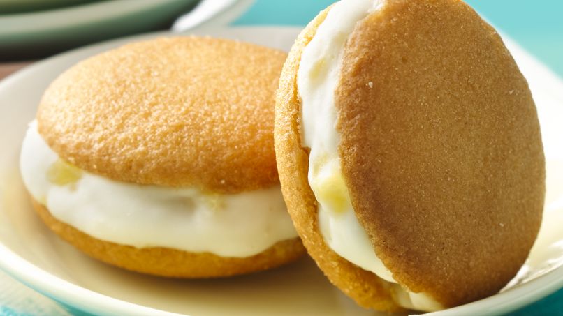 Tropical Vanilla FroYo Sandwiches