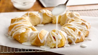 Lemon-Cream Cheese Crescent Ring
