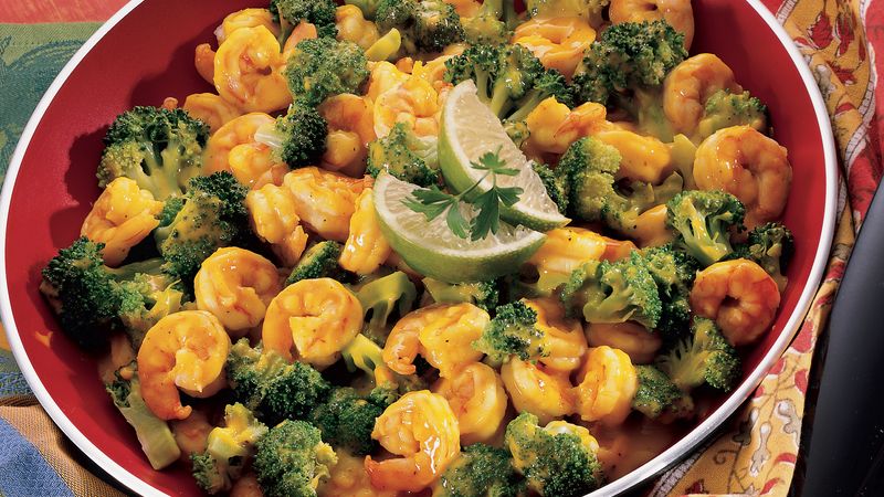 Curried Shrimp and Broccoli
