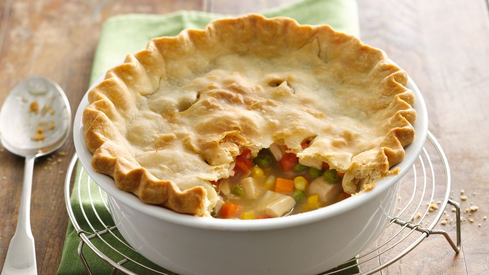 Easy Chicken Pot Pie recipe from