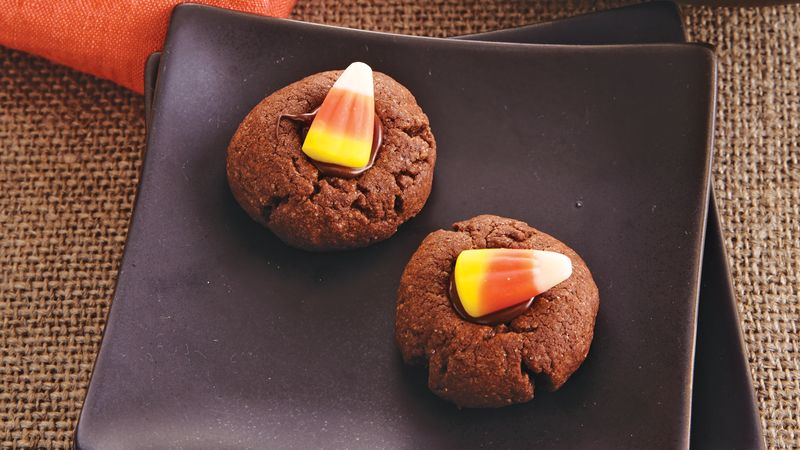 Candy Corn Thumbprints