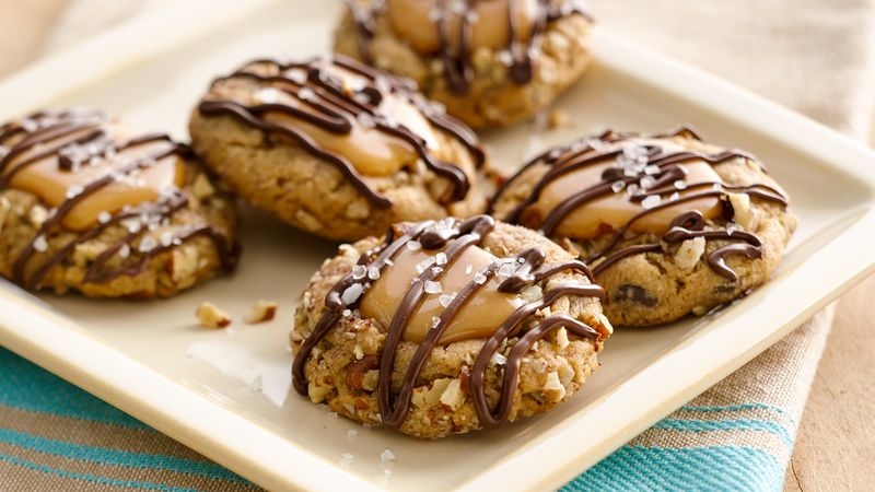 Salted Caramel Chocolate Chip Cookies