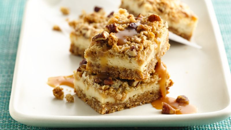Toffee Brown Ale Cheesecake Bars