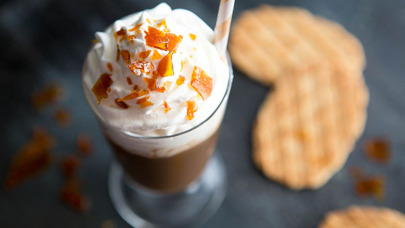 Boozy Christmas Cookie Latte