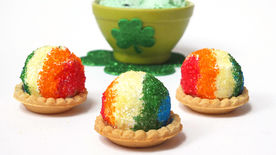 Mini Shamrock Tarts