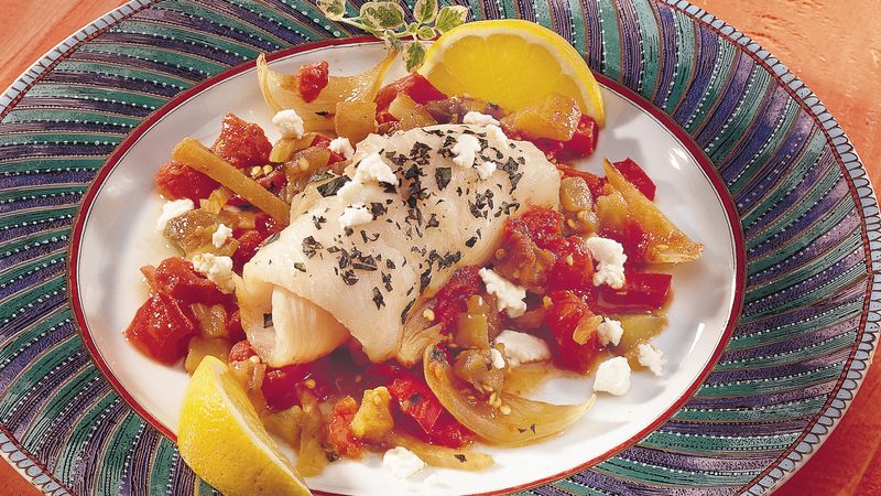 Mediterranean Sole with Ratatouille
