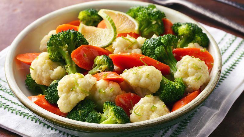 Image result for steamed broccoli on plate